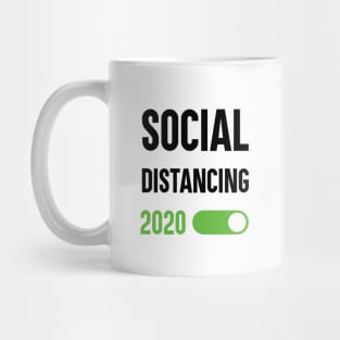 Social Distancing 2020 On Mug